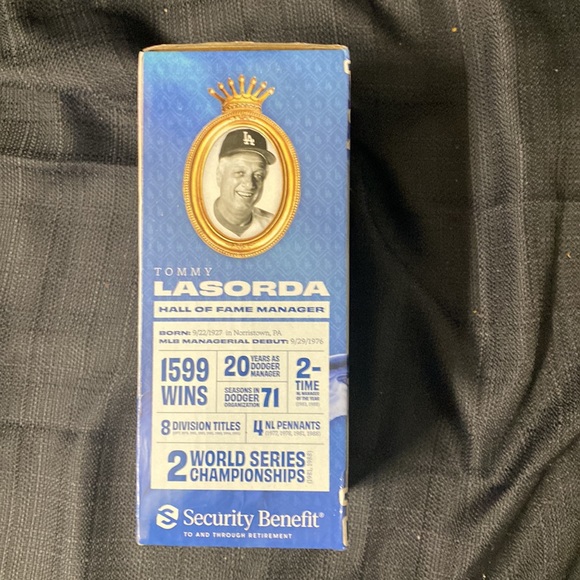 Los Angeles Dodgers 2020 World Champions Bobble Head Tommy Lasorda. Brand New - Picture 4 of 9